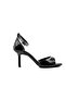 018-111 Black Patent Leather Women's Casual Shoes