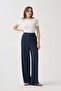 Navy Blue-Wide Leg Pants