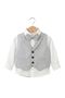 Baby Boy Mevlüt&Special Day Set - Vest Set - Gray - 7