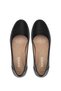 Women's Genuine Leather Black Comfort Shoes - 6