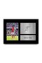 Alayra Framed A4 Bukayo Saka Gifts Printed Signed Autograph Picture for Football Fans and Supporters - A4