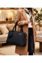 Black Urban Chic Quilted Shoulder and Hand Bag