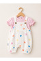 Summer Heart Muslin Salopet Set – Sweet Jumpsuit Set - 2