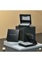 Oil Control Paper with Mirror Puff Set - Anti-Glare (100 Pieces of Natural Linen Fiber Paper) - 5