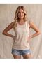 Daisy Heart Printed Women's (Off Shoulder) Slim Strap Tshirt