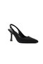 07 K7001 Black Women's Heeled Shoes - 2