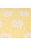 Soft Floral Patterned Hand Towel - Mustard - 30X50 cm - 2