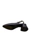Women's Open Back Heeled Shoes - 3