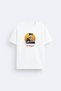 19 May Commemoration of Atatürk, Youth and Sports Day Printed White Unisex T-Shirt