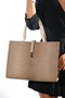 Morvena Beige Print Women's Shoulder Bag - 3