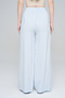 Women's Pastel Color Embroidered Draped Trousers - 4