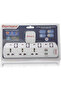 Universal Plug Input T-Shape Socket Adapter - 3