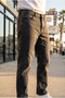 Men's Boyfriend Carrot Cut Smoked Denim Jean Jeans Ke-1107 - 2