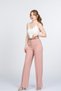 Women's Summer Powder Meliora Belted High Waist Fabric Trousers Stylish Casual Comfortable 30379 - 2