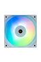 مروحة معالج 240 ملم CUBE 240 AIO-240-WW27A-RP ARGB مبردة بالسائل AM5-1851p باللون الأبيض - 3