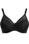 Women's Black Tulle Detailed Supportive Bra - 2
