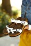 Opil White Skin Slippers - 3