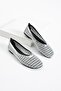Women's Silver Hand-Knitted Daily Ballerinas