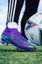 Twingo Fans Purple Turquoise Men's Football Boots Soccer Shoes Astroturf