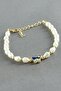 Gldisptm Butterfly Oval Pearl Bracelet (220805) - White