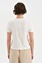 Women's Short Sleeve Crew Neck Premium Quality Basic Design Tshirt - 4