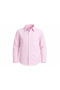 Boys' Pink Classic Shirt Long Sleeve Buttoned Relaxed Fit 3-17 Years