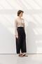 Pleated Pocket Trousers Black - 3