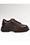 Italian Style Internal and External Natural Leather Men's Shoes Brown T14604 - 5