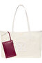 Women's Emblem Mesh Tote Bag