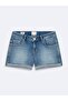 Judy Mid Indigo Shorts - 3