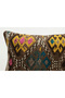 Handmade Vintage Throw Pillow Cover Made from Old Kilim, Wool, 30X50 cm - 2