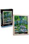 Claude Monet – Bridge over the Water Lilies Pond 31220 - Impressionist Painting for Adults Building Kit