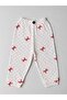 2-Piece Bow Patterned Cotton Baby Girl Short Sleeve Bodysuit and Pants Set - 3