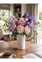 Natural White Marble Handmade Flower Pot / Cylinder Vase - 16X9 cm - 5