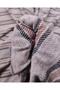 Gray Brown Anthracite Jacquard Knitted Fabric Soft Flexible Draped Dress & Blouse Material Width: 155cm - 6