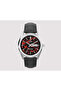 Men's Red Dial Silver Steel, Black Leather | TW2Y55700 - 6