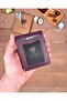 Genuine Leather Practical Wallet with Money Compartment and Card Holder 2142 - 5