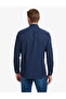 Navy Blue Regular Fit Long Sleeve Shirt 50320902-Vr033 - 6