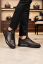 Brown Genuine Leather Orthopedic Men's Casual Shoes - 3