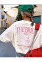 تي شيرت مطبوع عليه THEBRIDE مقاس كبير - 2