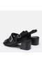 Women's Heel Sandals in Genuine Leather Large Size 41-42-43-44-45 - 5