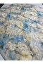 Floral Pattern Organic Scarf 90X90 cm