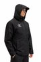 Lotus Black Men's Waterproof Raincoat / Windbreaker - Tm0007