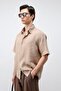 Mink 100% Linen Relaxed Men's Shirt - 5
