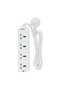 4Way Power Extension Cord EL2007 2Mtr