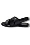 241-26 Genuine Leather Ultra Soft Cross Strap Anatomical Men's Sandals - 3