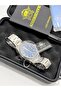 39mm Steel Band Men's Wristwatch Ad2070 Blue - 6