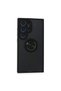 Samsung Galaxy S24 Ultra Case with Camera Protection, Ring Holder, Magnetic Stand, Frosted Back Cover