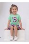 Birthday Girl, 5th Year Butterfly Birthday Graphic Print T-Shirt
