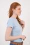 Short Sleeve Basic Bluz - 3